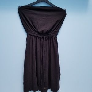 H&M Basic black strapless dress